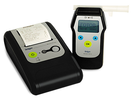 Alcotest 6810 с принтером (Drager)